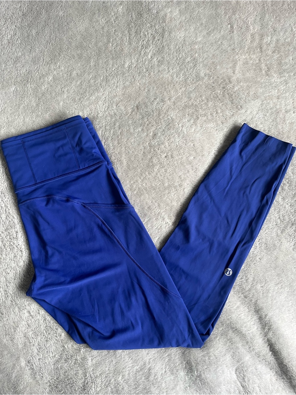 Lululemon Fast and Free Leggings 25" Non-Reflective Nulux size 6 in Larkspur